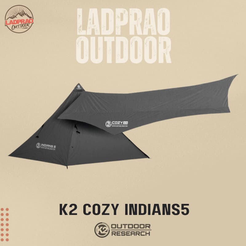 K2 COZY INDIANS 5 ผ้าทาร์ปกันฝนตรงรุ่น ไม่รวมเต็นท์